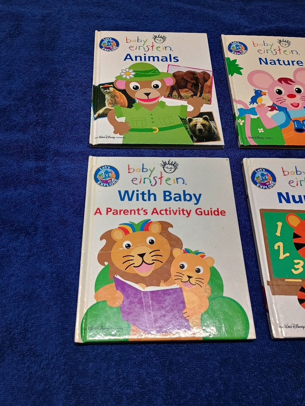 Disney Baby Einstein Numbers Board Book - White/Green Cover - Picture 3 of 6